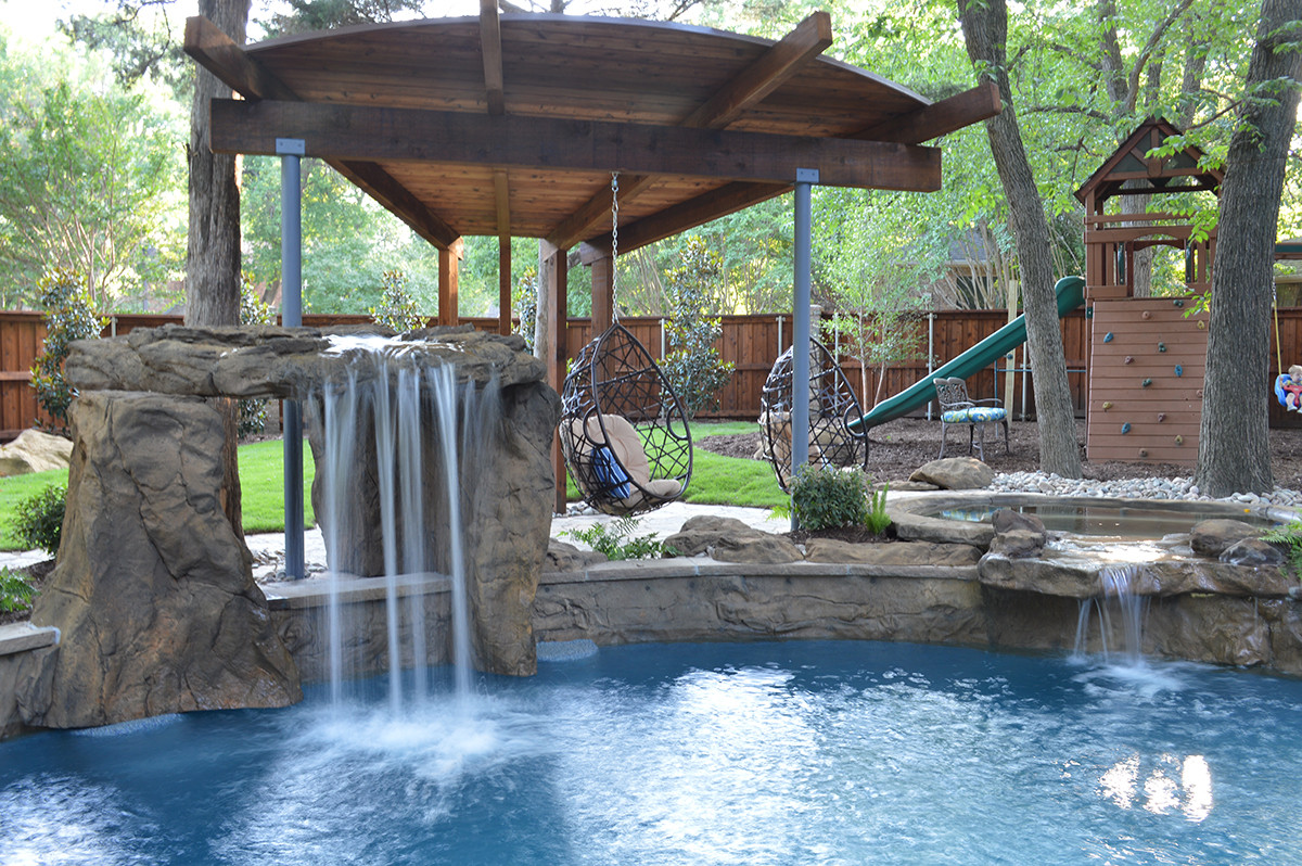 "GROTTO" SWIMMING POOL WATERFALL